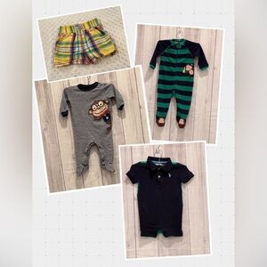 BABY BOY clothing 4 items bundle /9 months